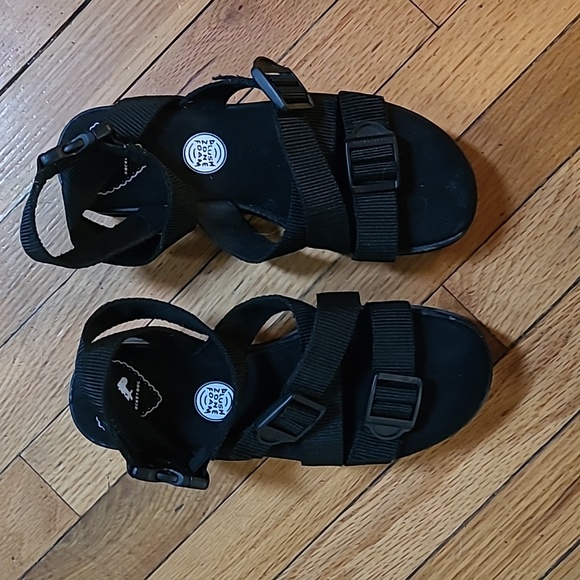 Rocketdog strappy platform sandals in black size 7 - Picture 3 of 7